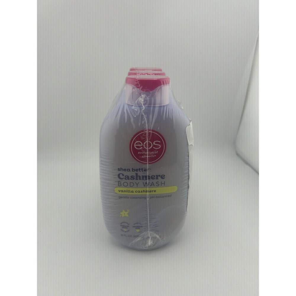 eos Shea Better Cashmere Body Wash Vanilla 16 fl oz Lot of 3 - SEALED